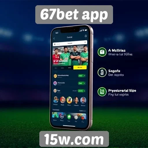 Análise das funcionalidades do 67bet app