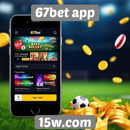 Promoções e bônus disponíveis no 67bet app